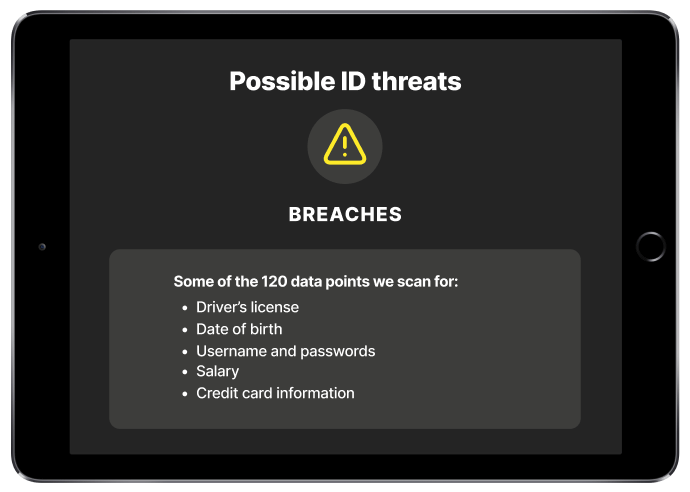 Checking what info has been leaked in a data breach.