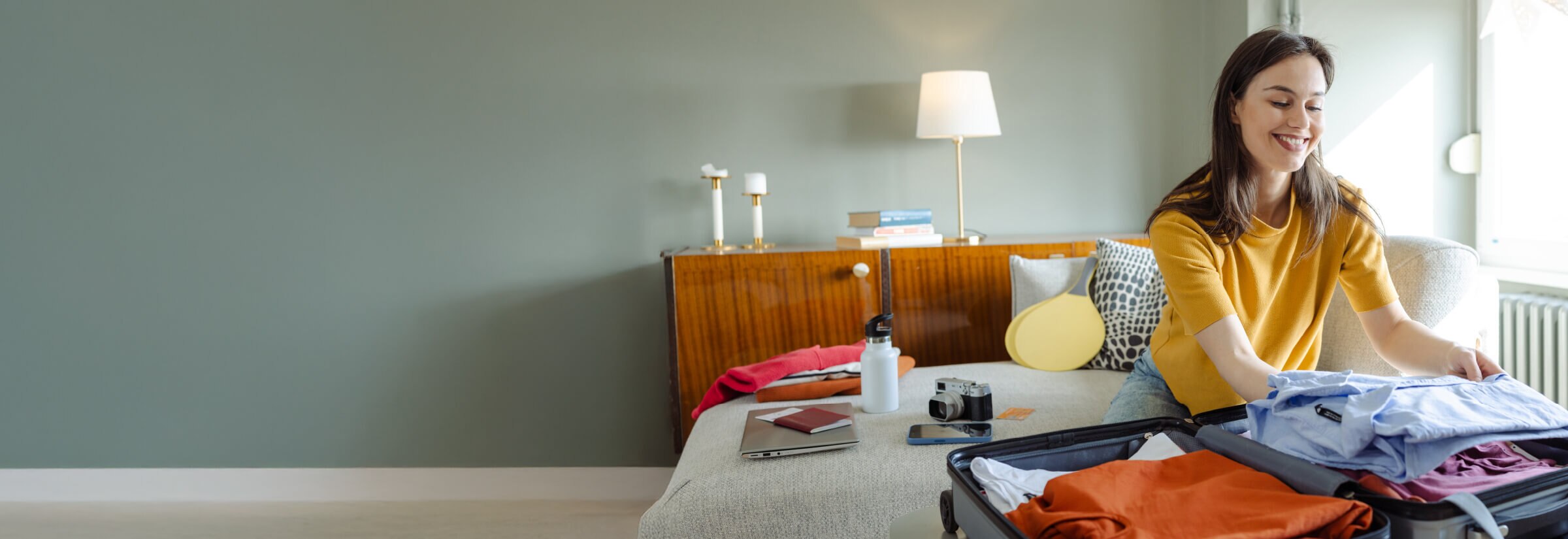 Someone packing for a trip, wondering if the hotel they booked on booking.com is legit.
